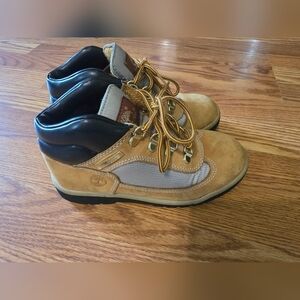 Timberland Kids Brown and Black Boots